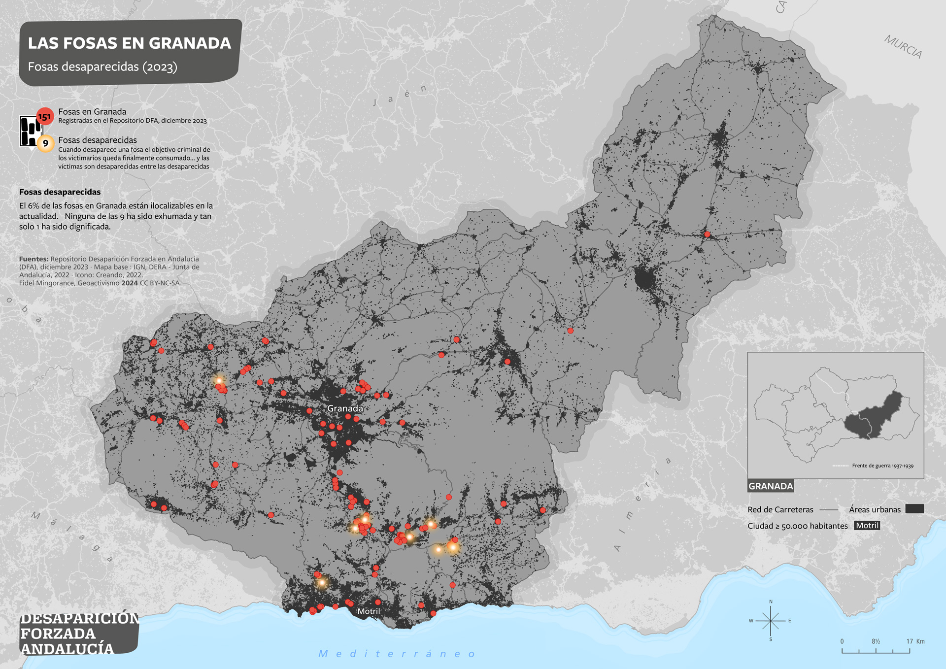 Las fosas en Granada. Fosas desaparecidas (2023)