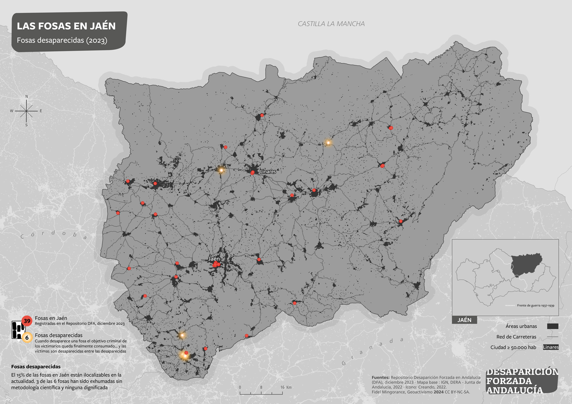 Las fosas en Jaén. Fosas desaparecidas (2023)