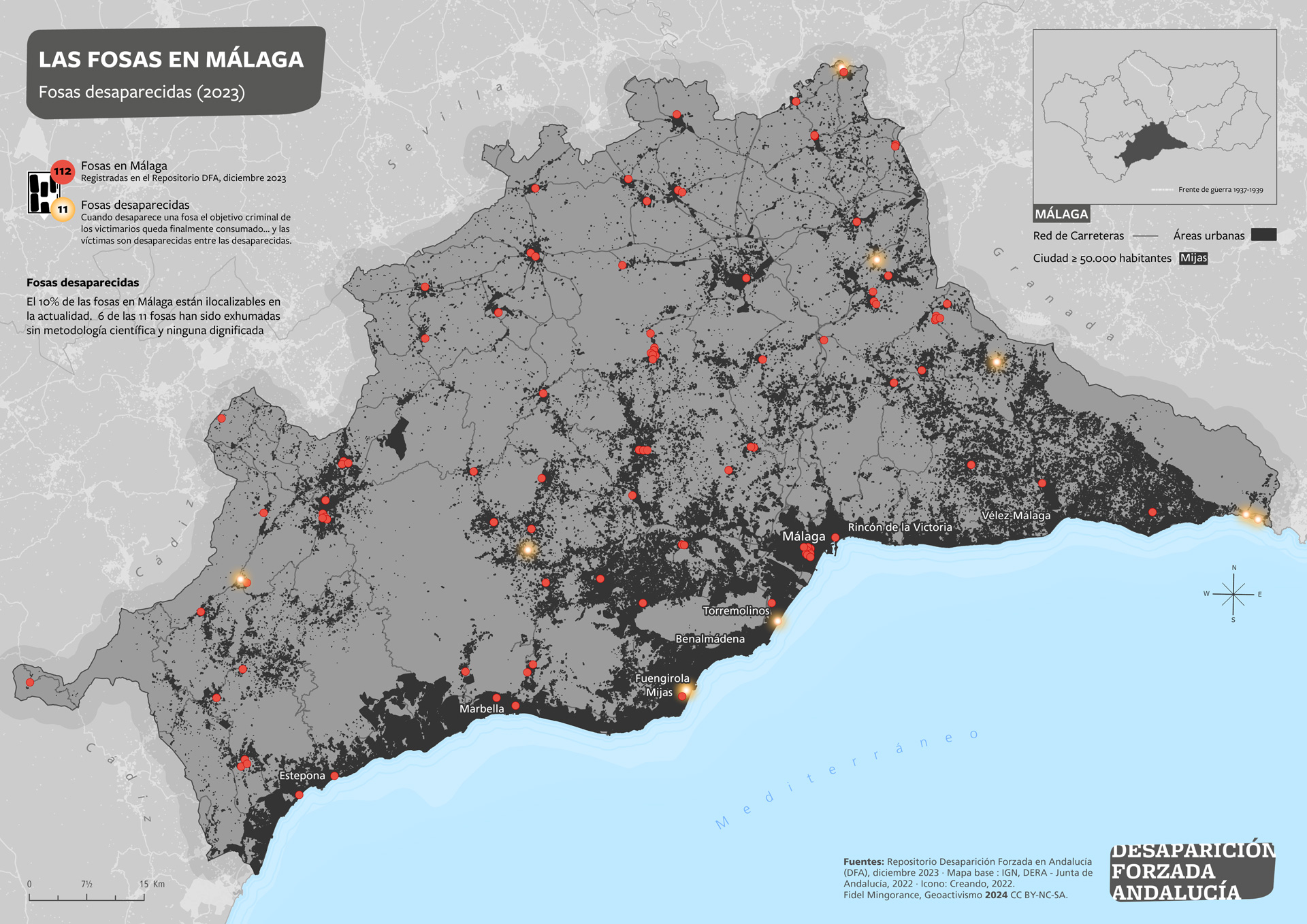 Las fosas en Málaga. Fosas desaparecidas (2023)